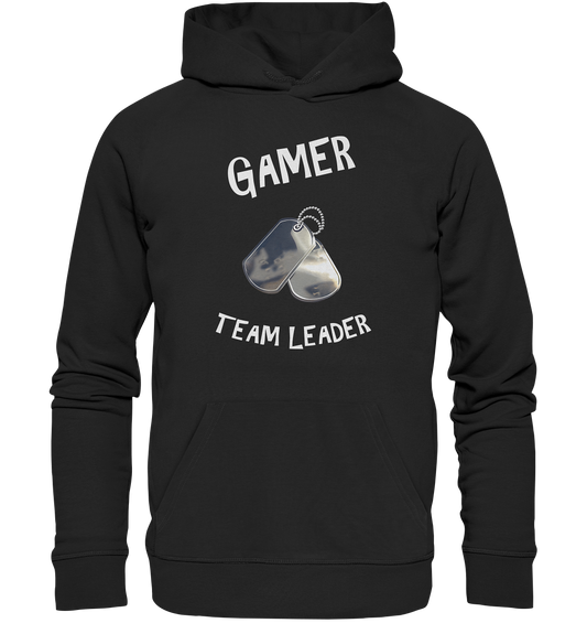 GAMER - TEAM LEADER - HUNDEMARKE - STREETWEAR - STATEMENT  - Premium Unisex Hoodie