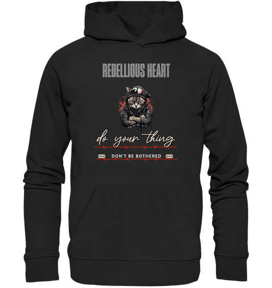 Rebellisches Herz - Premium Unisex Hoodie