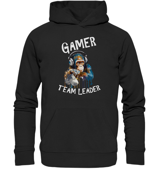 GAMER - TEAM LEADER MONKEY STREETWEAR - STATEMENT - Premium Unisex Hoodie