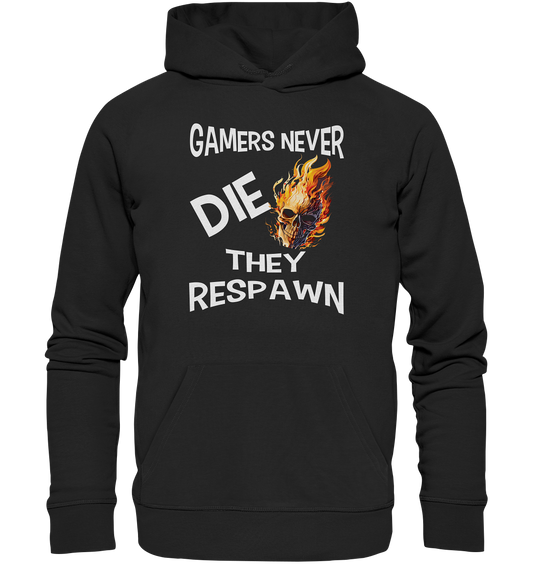 GAMERS NEVER DIE NO 2 - GAMER STREETWEAR - STATEMENT - Premium Unisex Hoodie