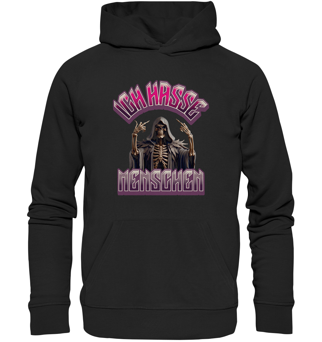 Ich hasse Menschen - Statement - Premium Unisex Hoodie