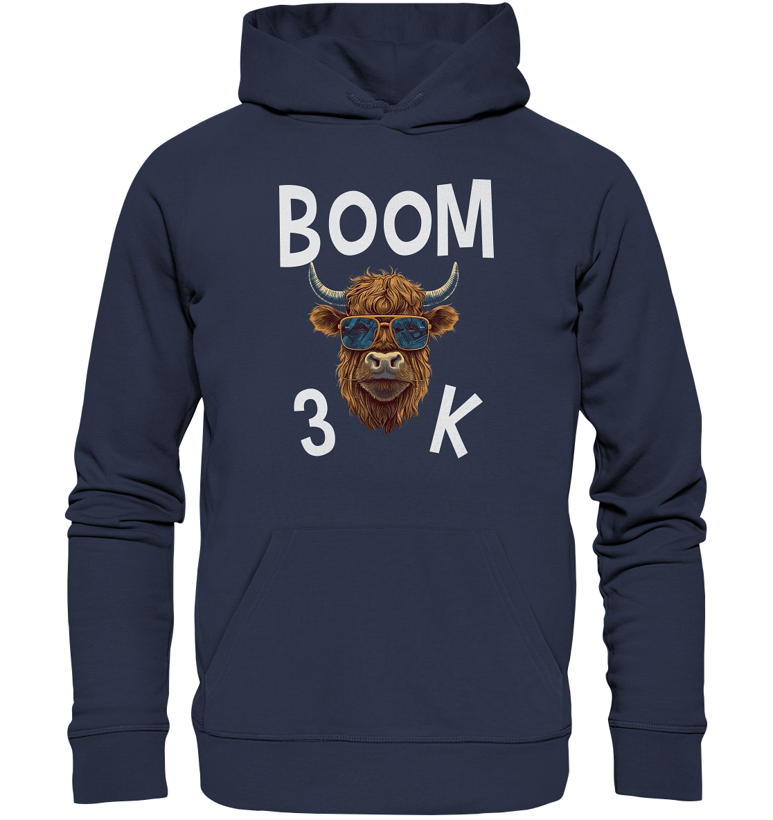 Premium Unisex Hoodie BOOM 3 K Streetwear Statement - Influencer -