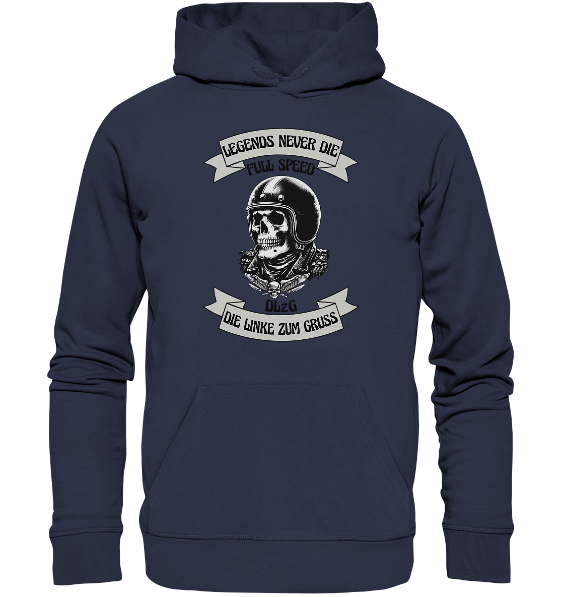 DLzG - Legends never Die - Premium Unisex Hoodie