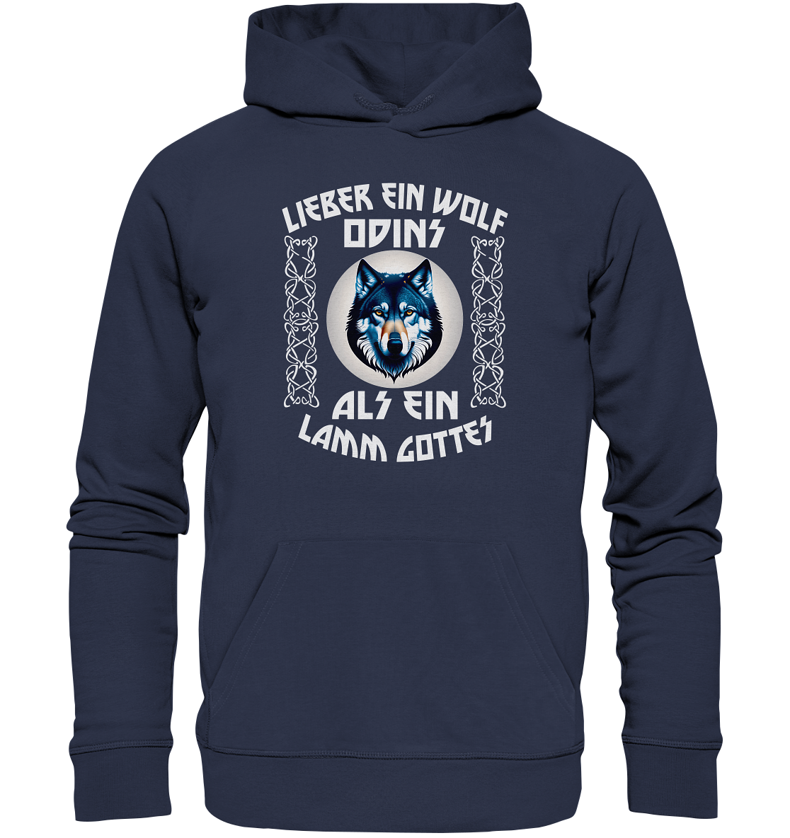 Odins Wolf: Stärke, Stolz und Unabhängigkeit 5- Premium Unisex Hoodie