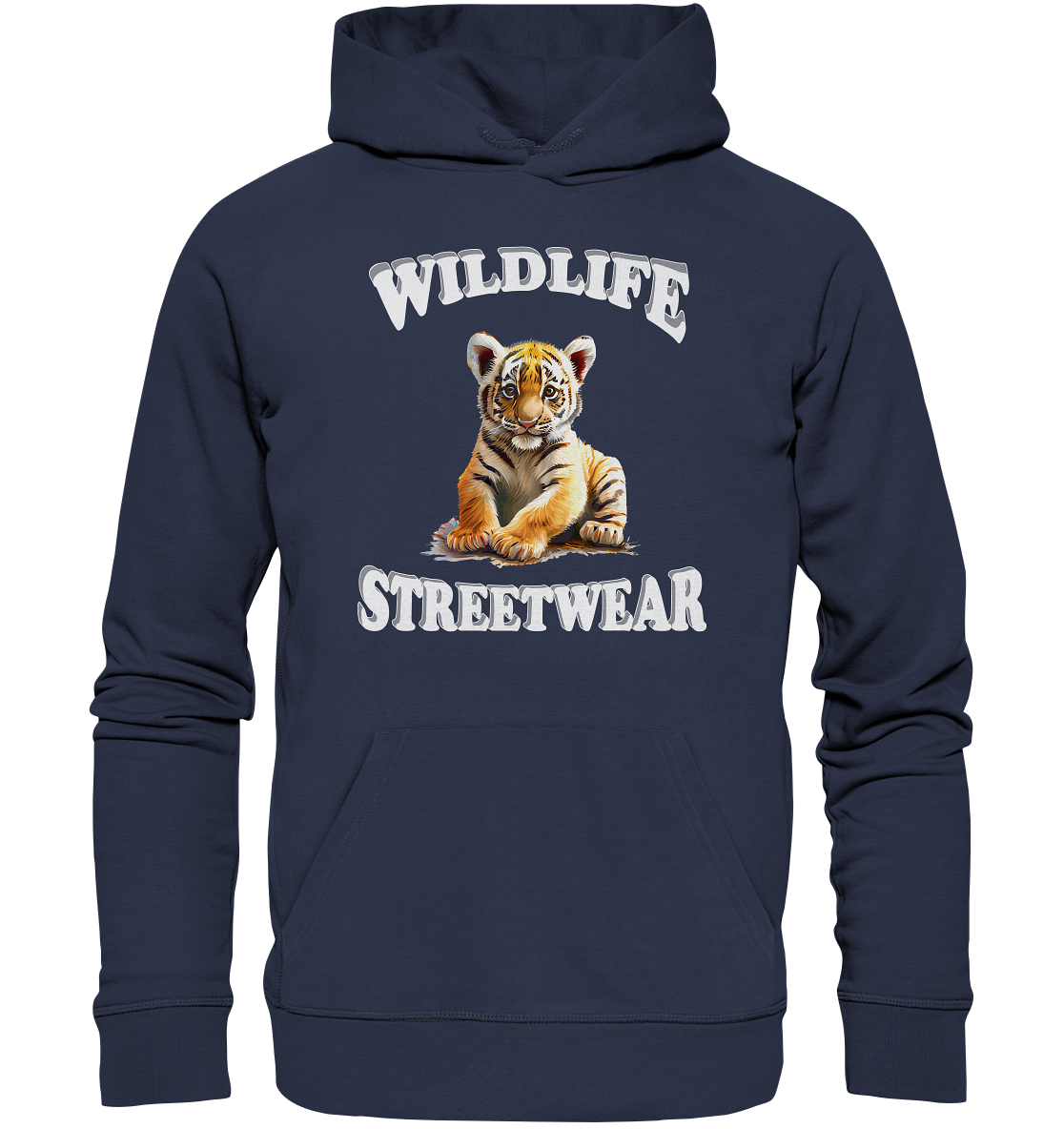 WILDLIFE STREETWEAR 3.0 TIGER BABY  - Premium Unisex Hoodie