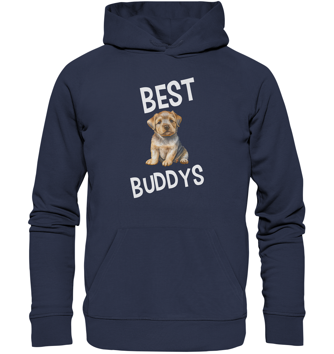 BEST BUDDYS NO4 - STREETWEAR _ STATEMENTS - MEIN BESTER FREUND - Premium Unisex Hoodie