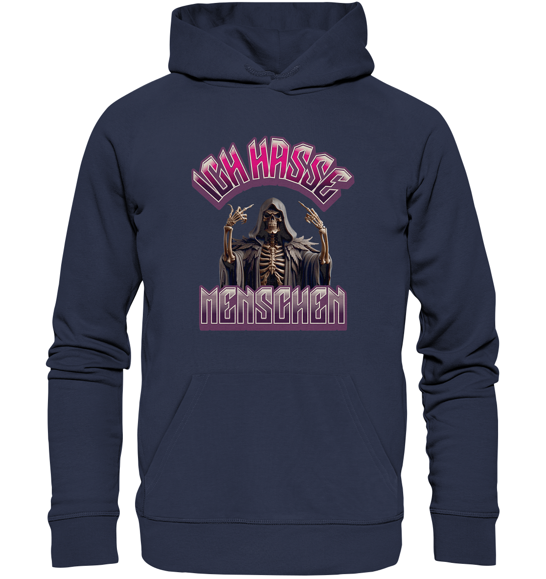 Ich hasse Menschen - Statement - Premium Unisex Hoodie