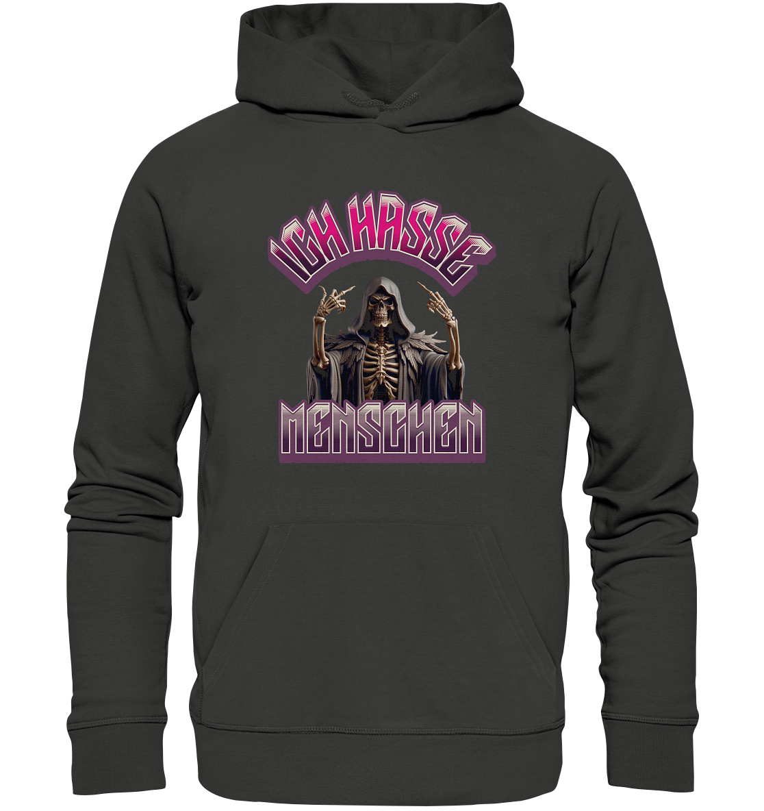 Ich hasse Menschen - Statement - Premium Unisex Hoodie