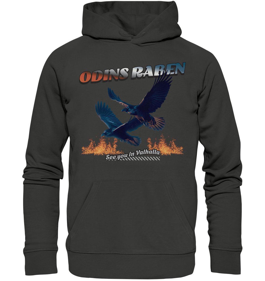 Valhalla Odins Raben - Premium Unisex Hoodie