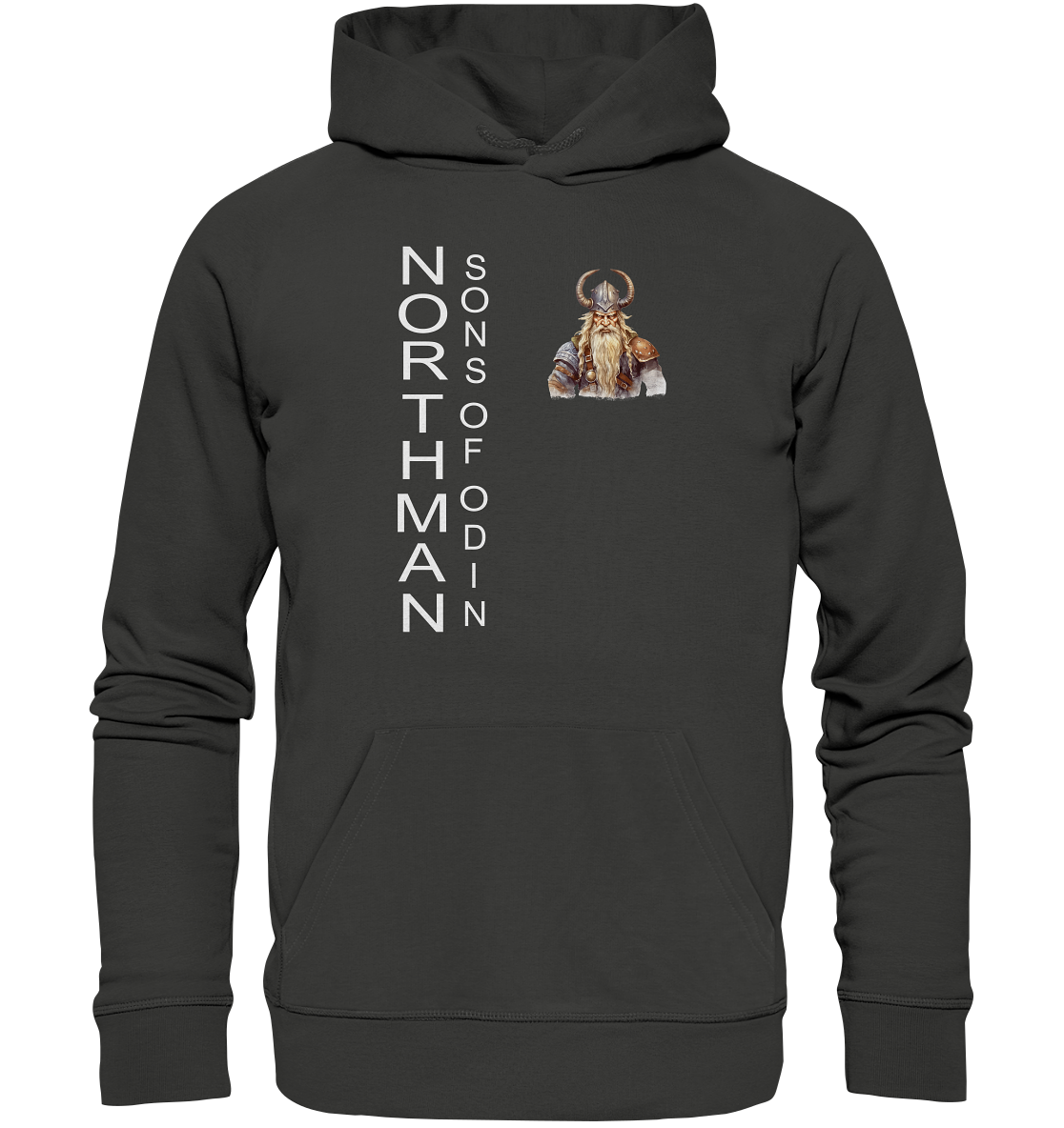 NORTHMAN SONS OF ODIN - NO 2  - STREETWEAR - STATEMENT     - Premium Unisex Hoodie