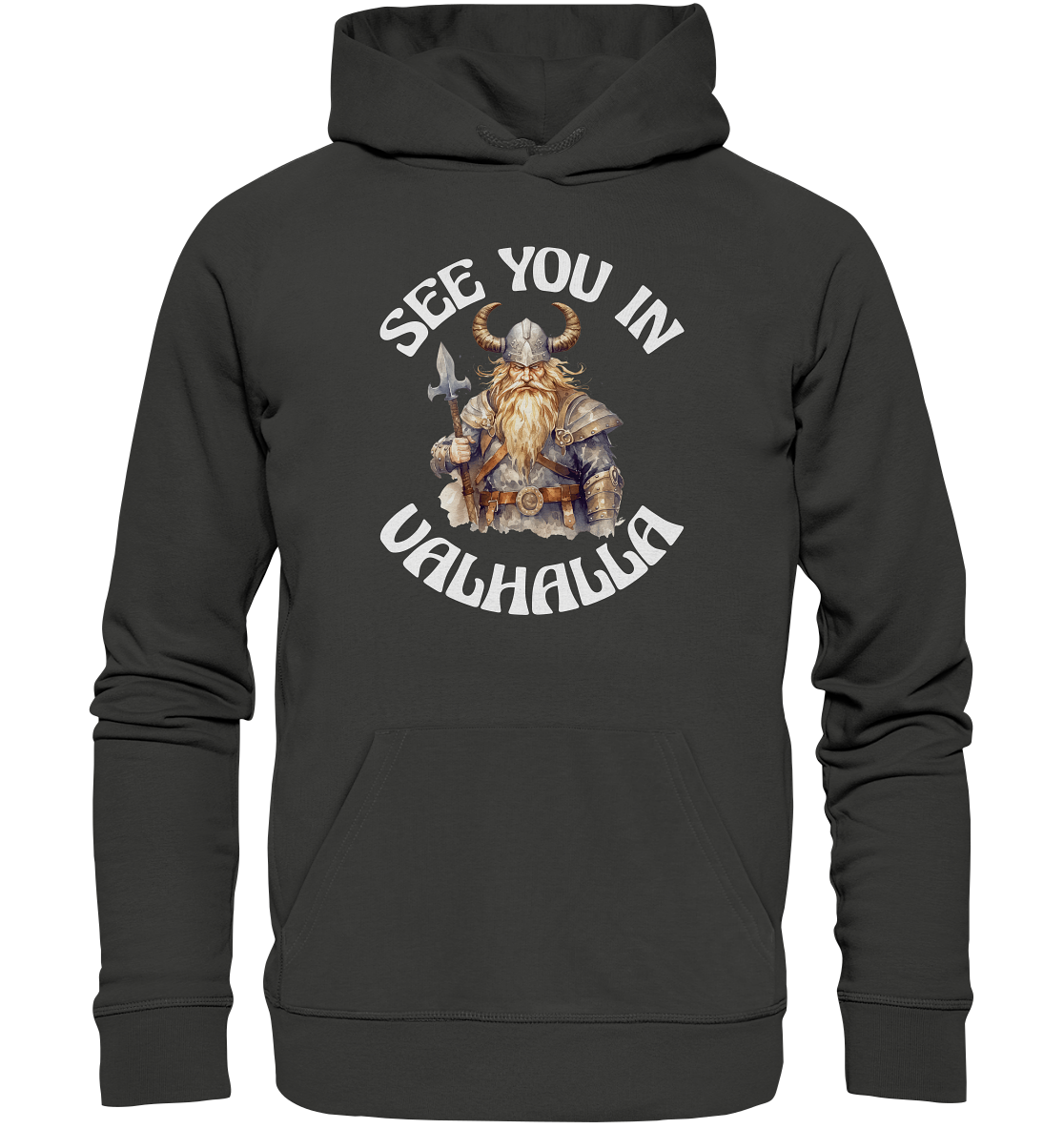 SEE YOU IN VALHALLA NO 4  - STREETWEAR - STATEMENT - Premium Unisex Hoodie