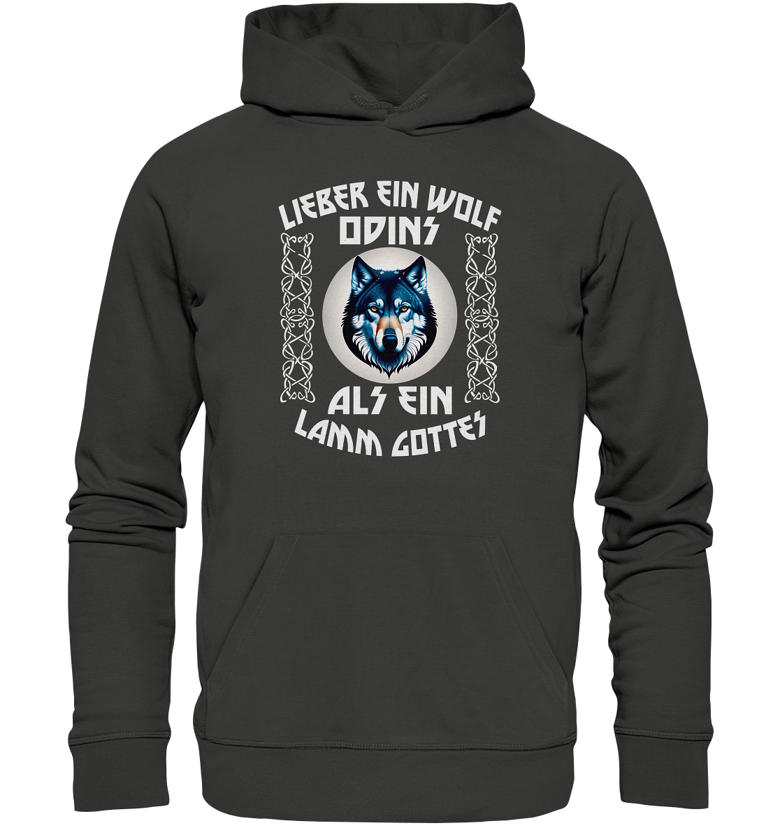 Odins Wolf: Stärke, Stolz und Unabhängigkeit 5- Premium Unisex Hoodie