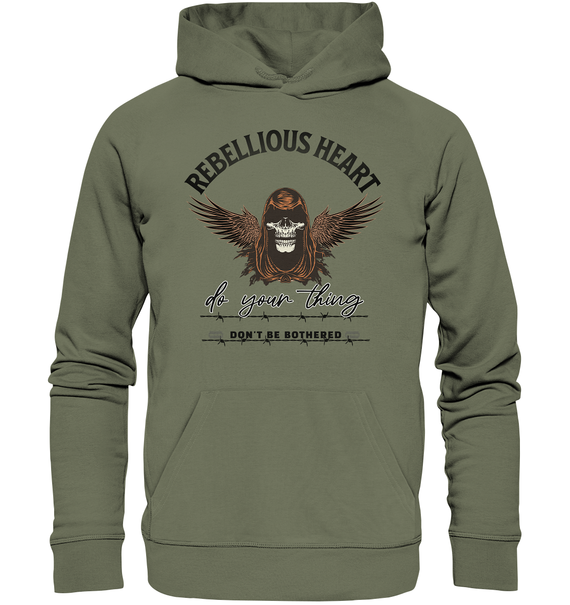 Rebellisches Herz III - Premium Unisex Hoodie