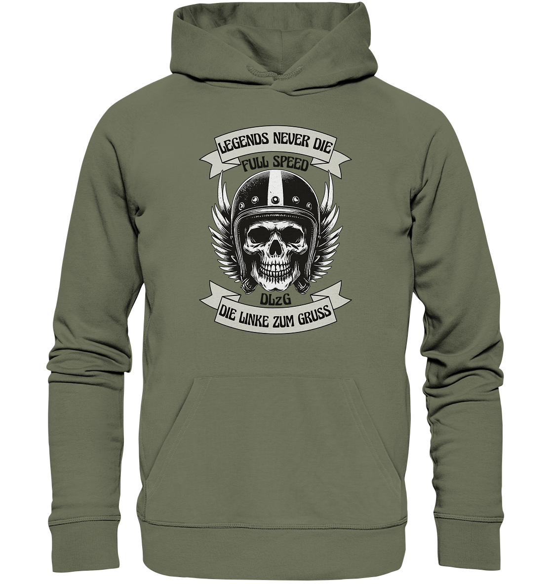 DLzG - Die Linke zum Gruss - Premium Unisex Hoodie