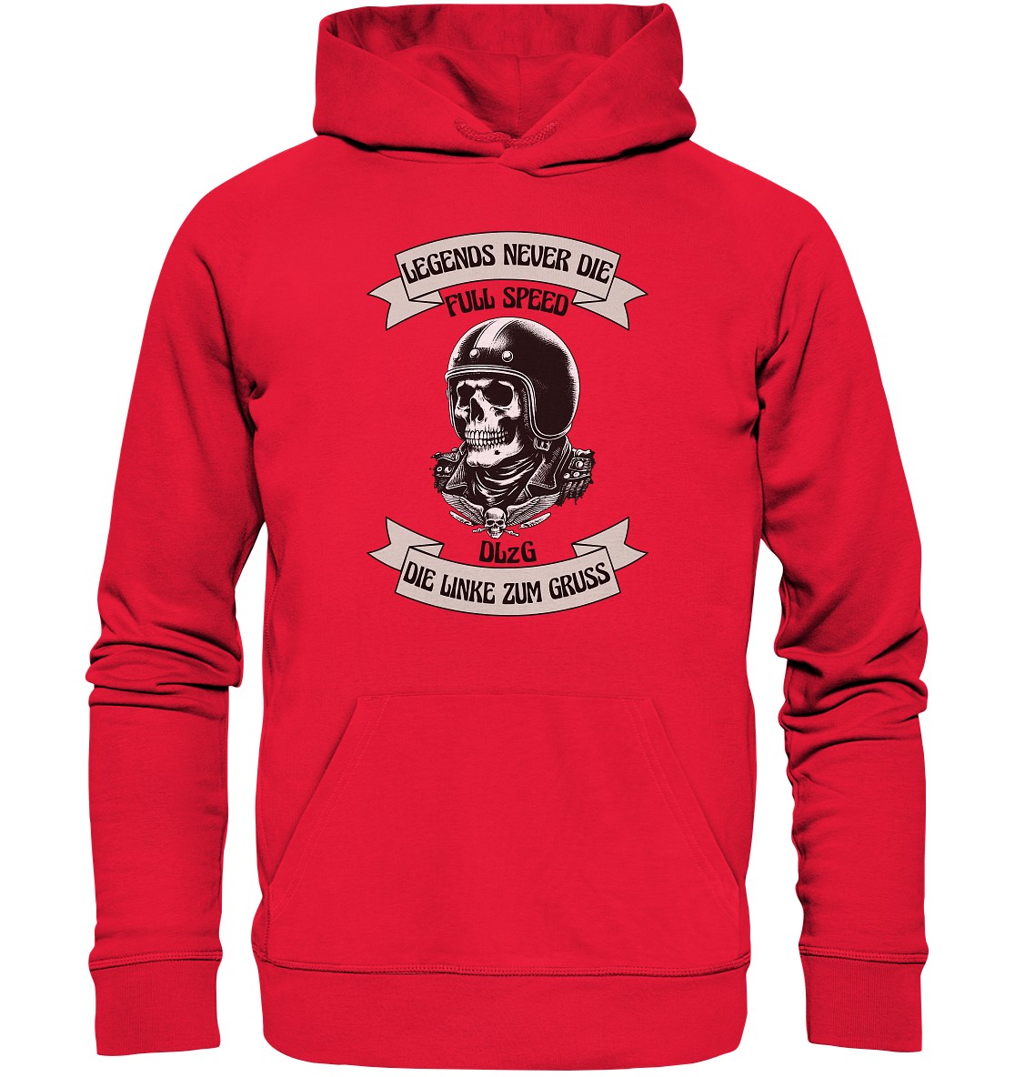 DLzG - Legends never Die - Premium Unisex Hoodie