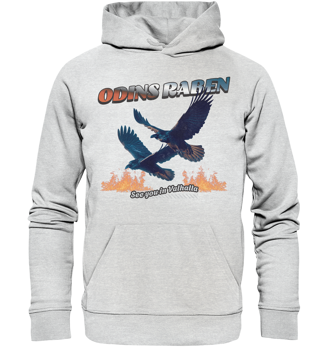 Valhalla Odins Raben - Premium Unisex Hoodie