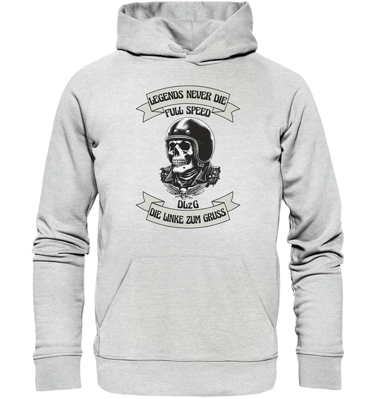 DLzG - Legends never Die - Premium Unisex Hoodie