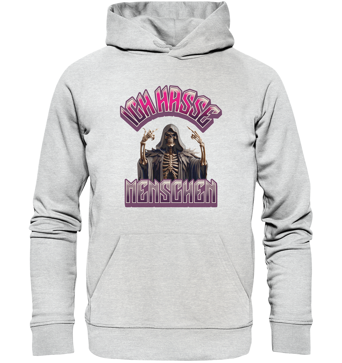 Ich hasse Menschen - Statement - Premium Unisex Hoodie