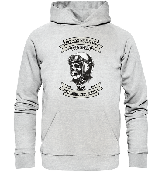 Die Linke zum Gruss - DLzG Full Speed - Premium Unisex Hoodie