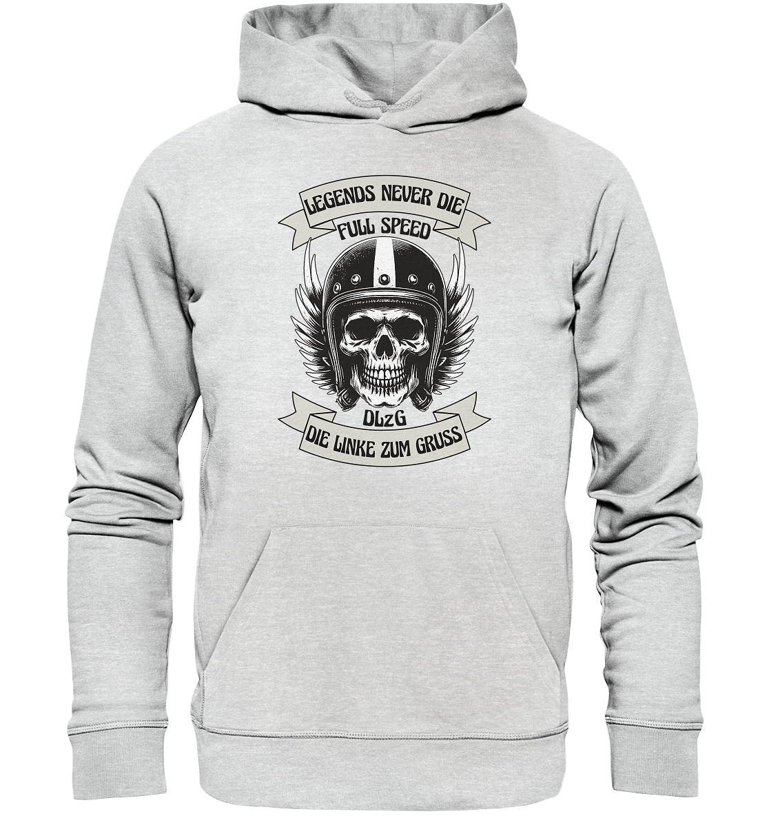 DLzG - Die Linke zum Gruss - Premium Unisex Hoodie