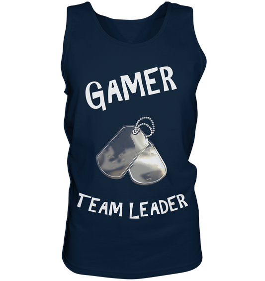 GAMER - TEAM LEADER - HUNDEMARKE - STREETWEAR - STATEMENT  - Tank-Top