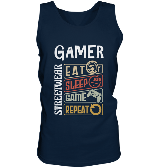 GAMER STREETWEAR - EAT - SLEEP STATEMENT - Tank-Top