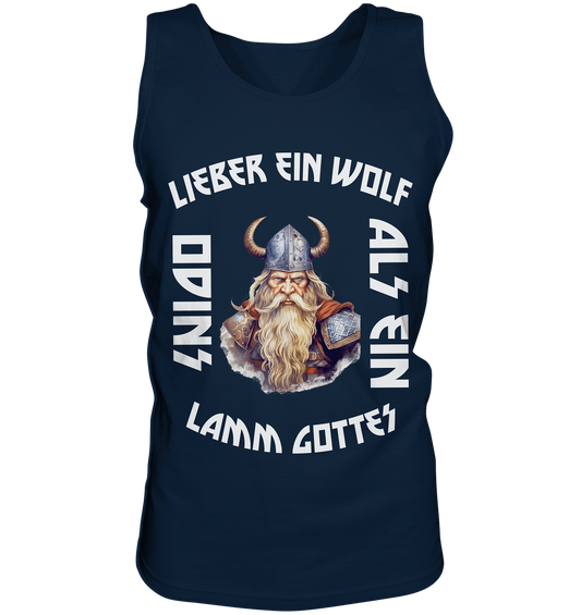 LIEBER EIN WOLF ODINS NO 2  - STREETWEAR - STATEMENT    - Tank-Top