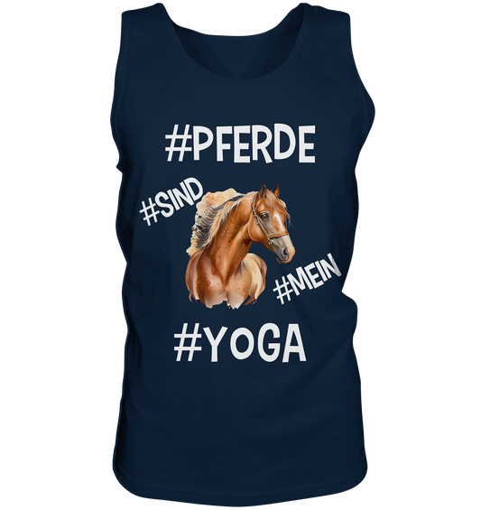 PFERDE SIND MEIN YOGA - STATEMENT STREETWEAR - Tank-Top