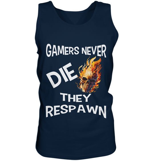 GAMERS NEVER DIE NO 2 - GAMER STREETWEAR - STATEMENT - Tank-Top