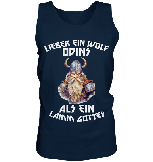 LIEBER EIN WOLF ODINS NO 1  - STREETWEAR - STATEMENT   - Tank-Top