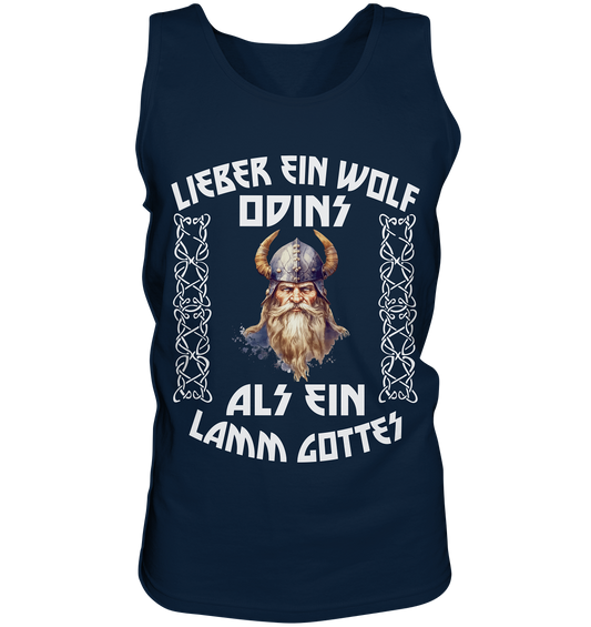 LIEBER EIN WOLF ODINS NO 4  - STREETWEAR - STATEMENT   - Tank-Top