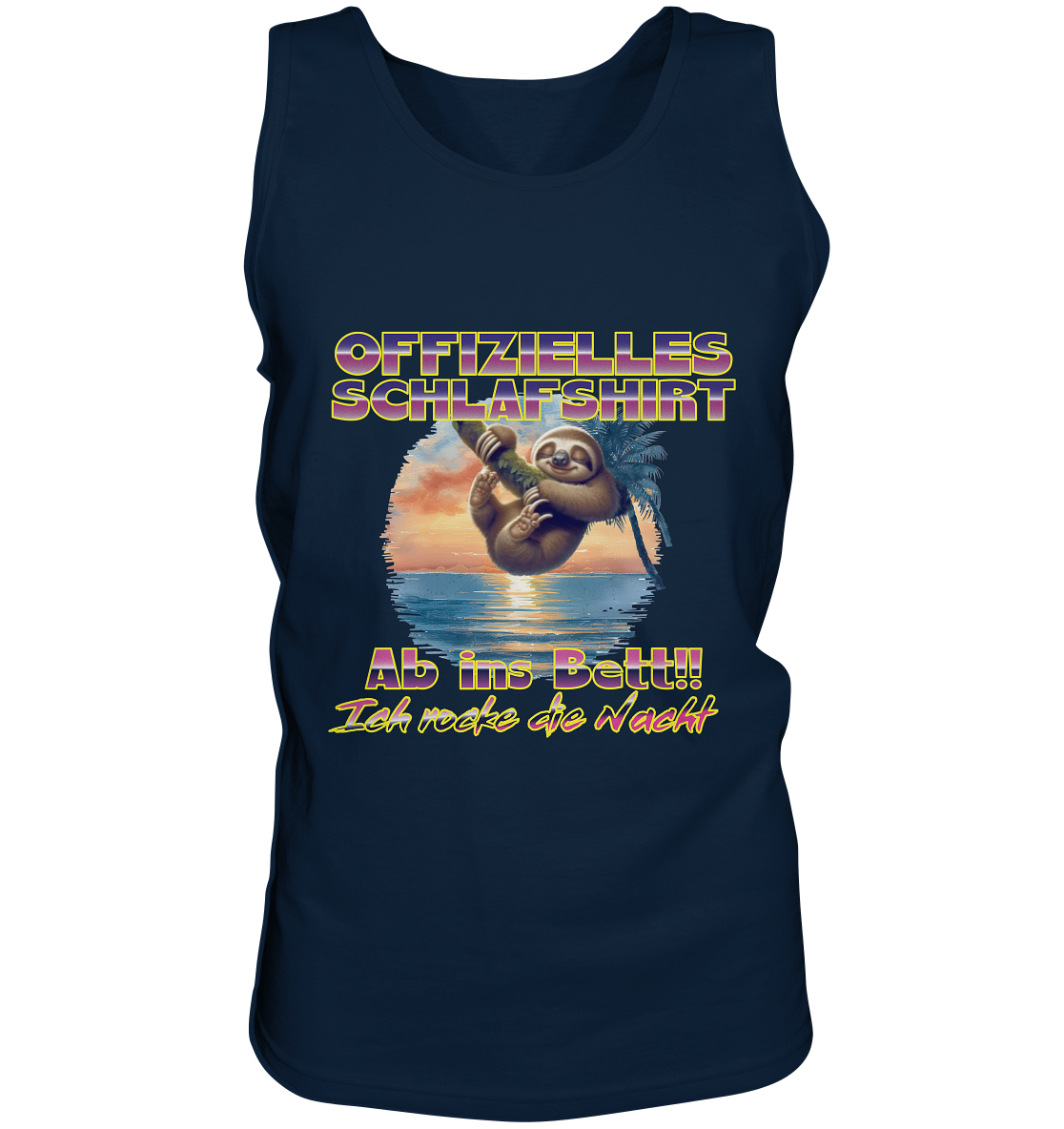 Schlafshirt - Ab ins Bett - Tank-Top