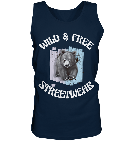 WILD & FREE NO 7 BABY BEAR - STREETWEAR - STATEMENT  - Tank-Top