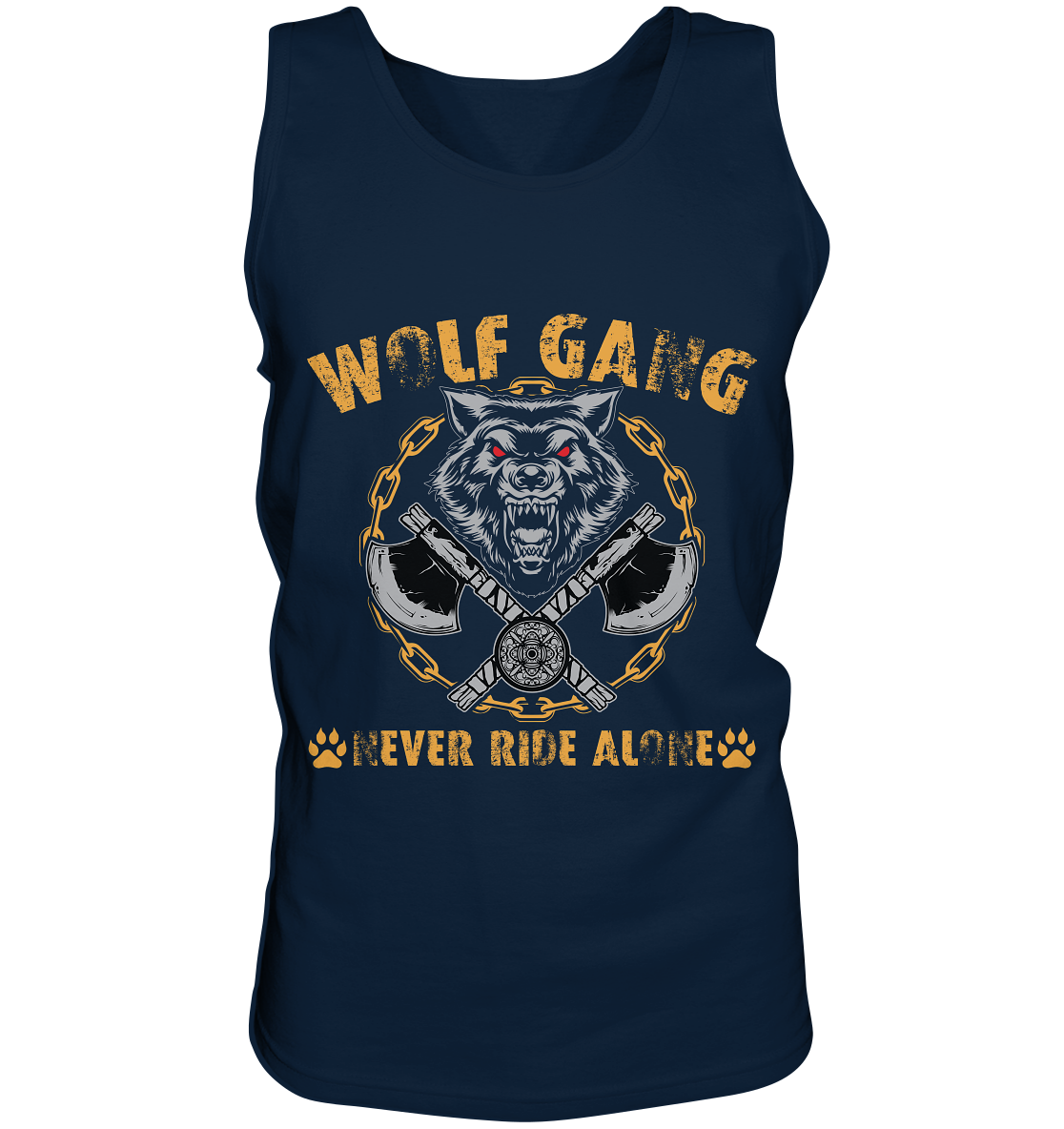 Wolfgang - NEVER RIDE ALONE - Tanktop