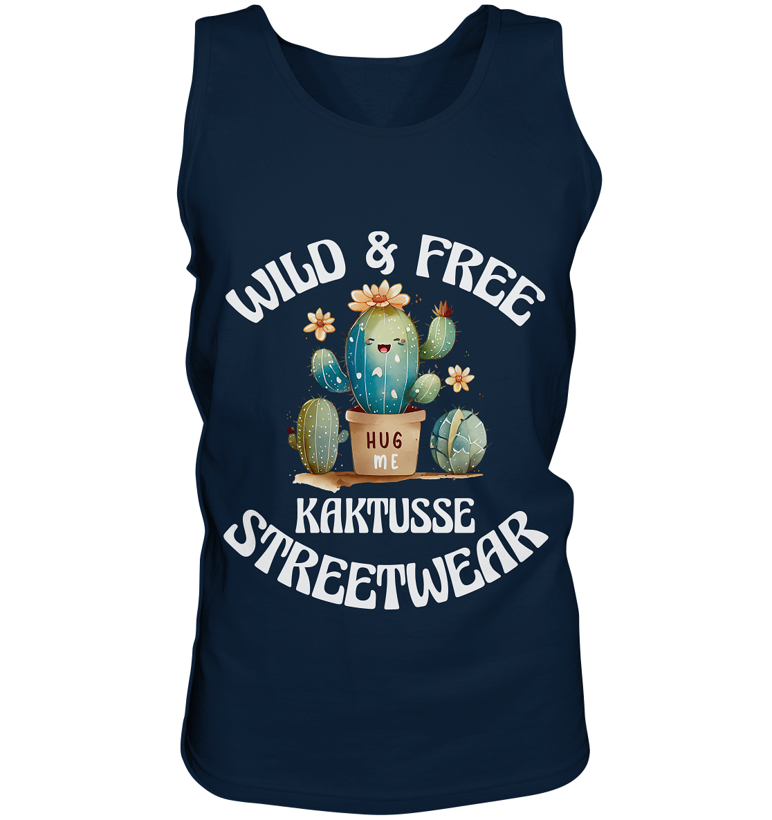 WILD & FREE NO 17 KAKTUSSE  - STREETWEAR - STATEMENT   - Tank-Top