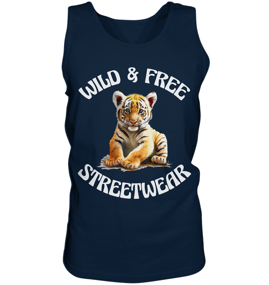 WILD & FREE NO 4 TIGERBABY STREETWEAR - STATEMENT  - Tank-Top