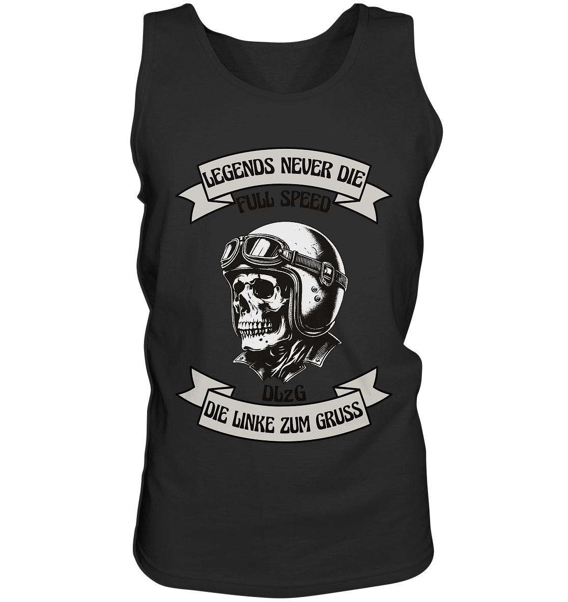 Die Linke zum Gruss - DLzG Full Speed - Tank-Top