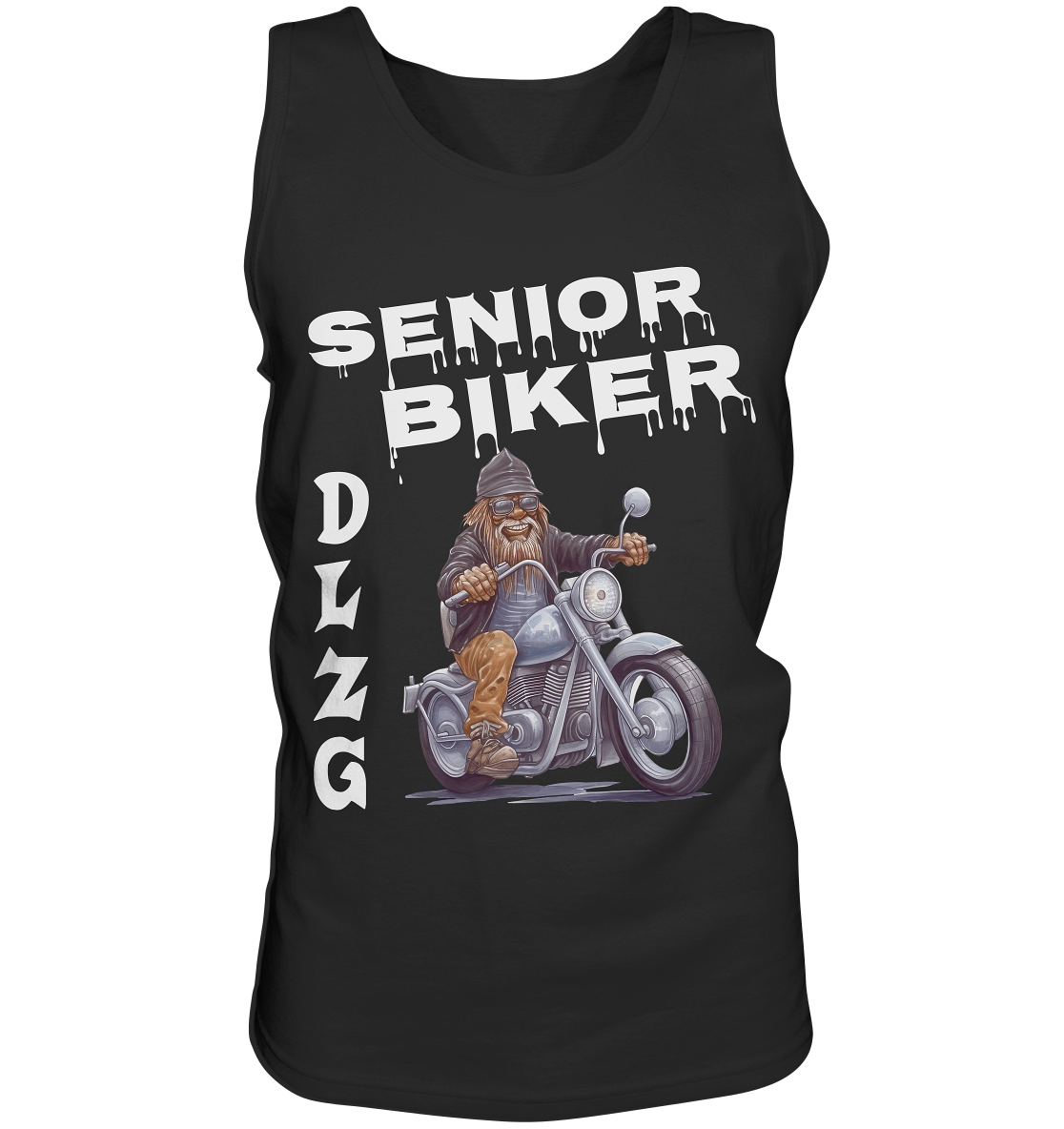 DLzG Opa Biker Fun Motiv 4- Tanktop