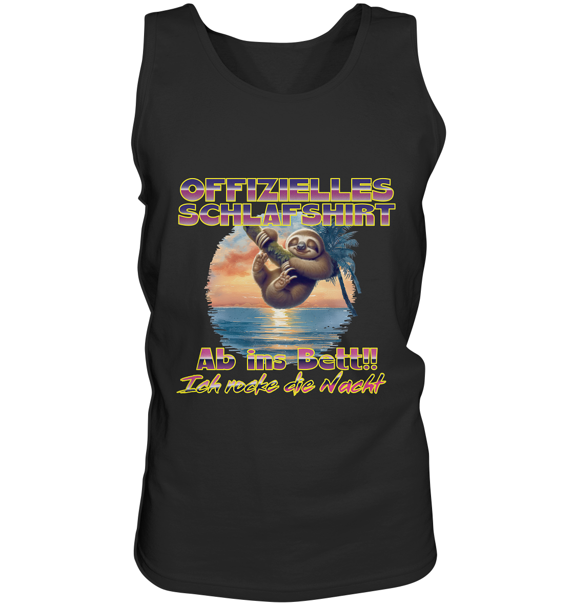 Schlafshirt - Ab ins Bett - Tank-Top