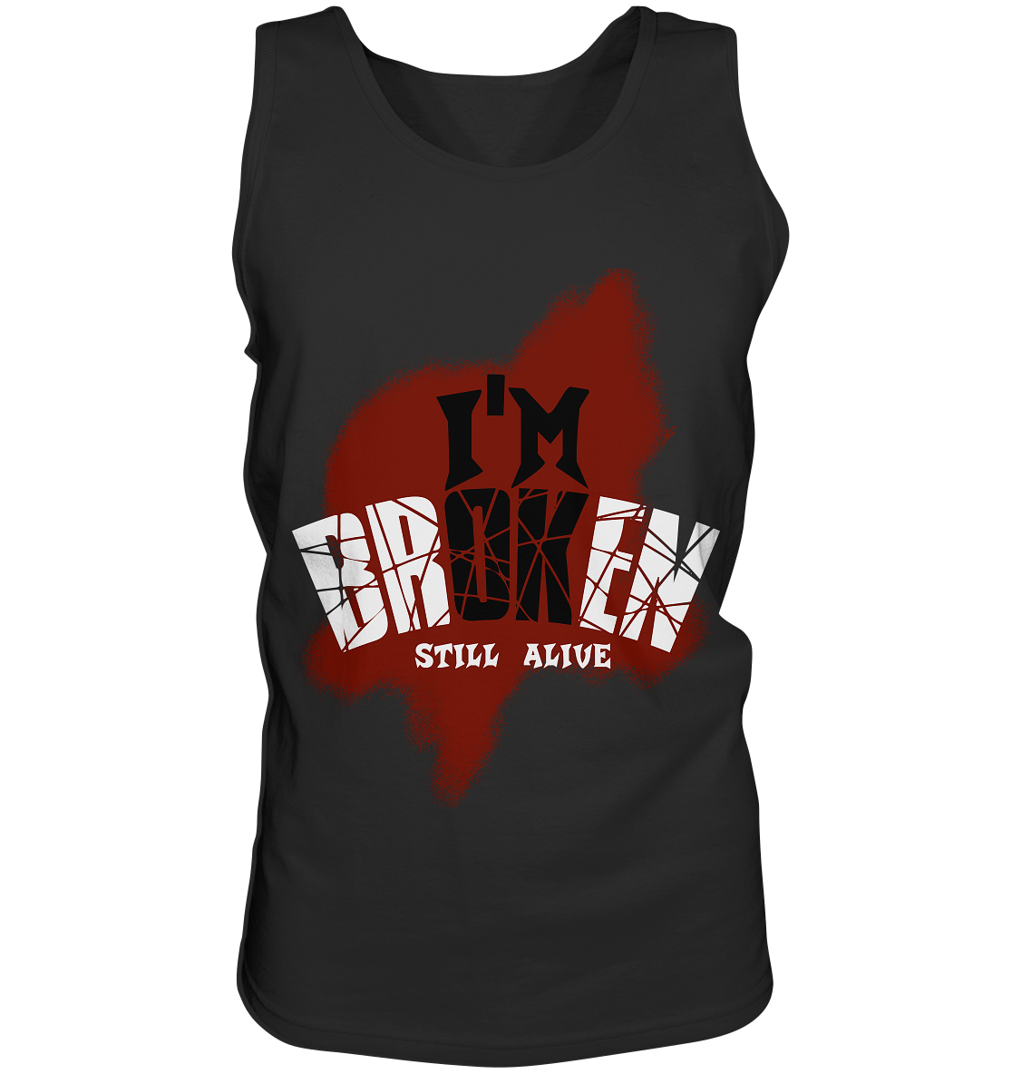 I'M OK - I'M BROKEN - STILL ALIVE No 2 - Tank-Top