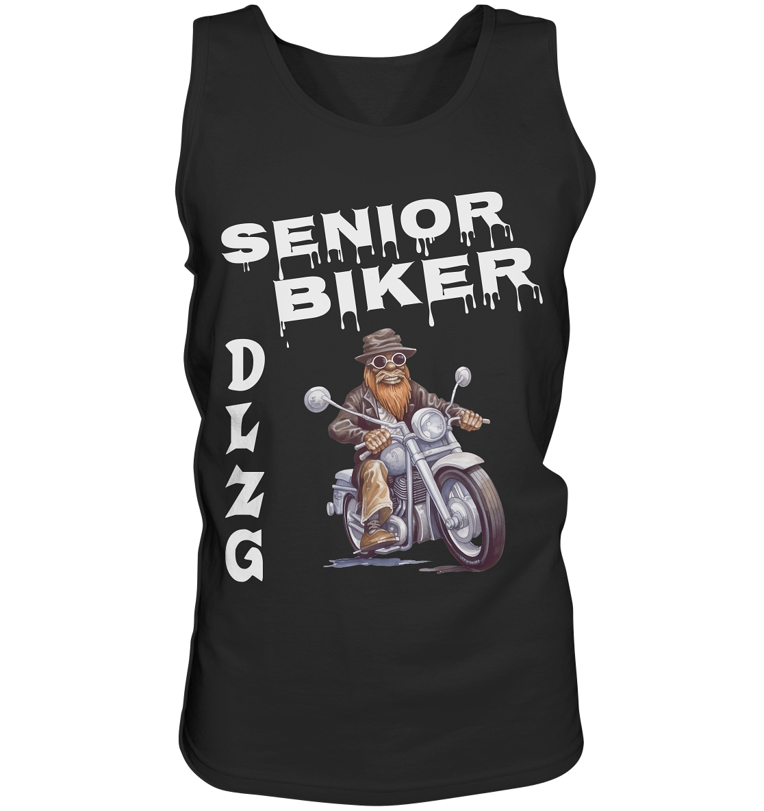 DLzG Opa Biker Fun Motiv 3- Tank-Top