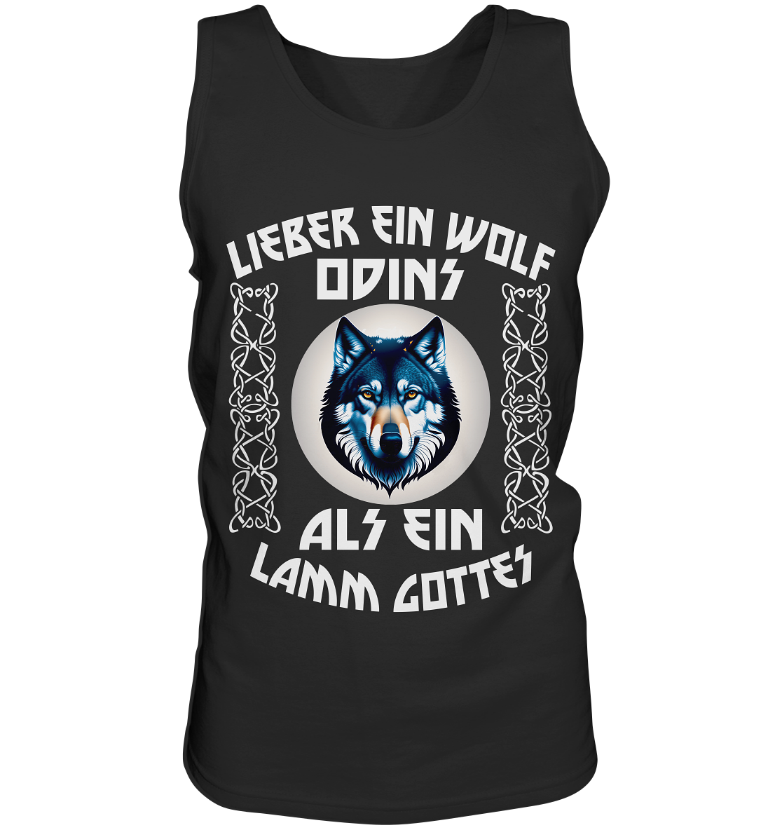 Odins Wolf: Stärke, Stolz und Unabhängigkeit 5- Tank-Top