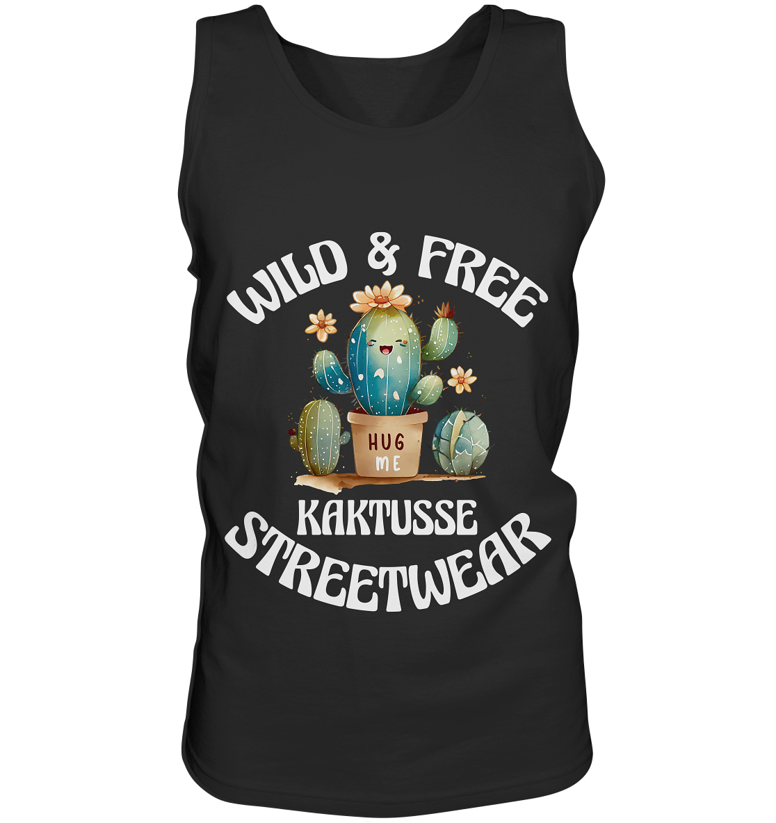 WILD & FREE NO 17 KAKTUSSE  - STREETWEAR - STATEMENT   - Tank-Top