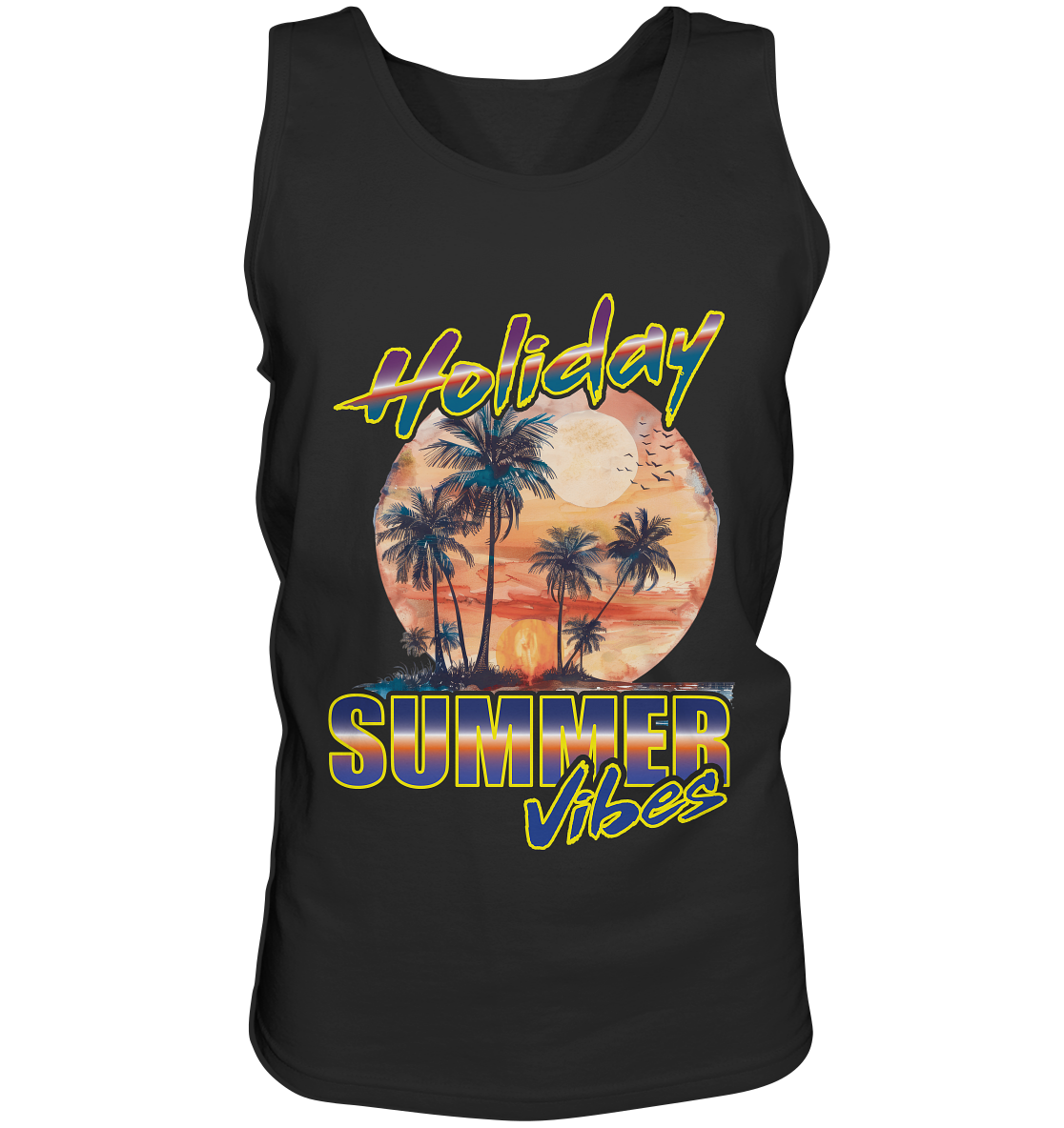 Urlaubs Shirt Holiday Summer Vibes - Tank-Top