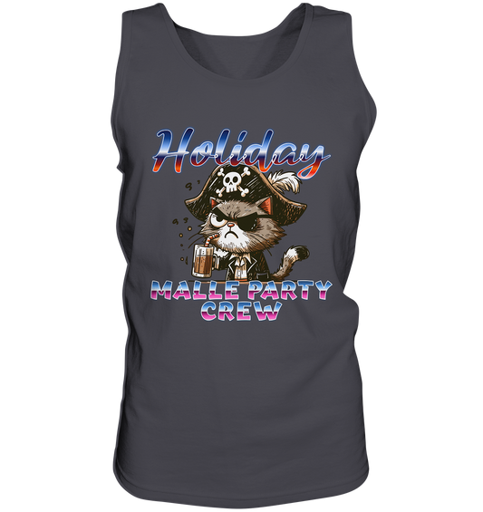 Urlaubsshirt Malle- Party Crew - Tank-Top