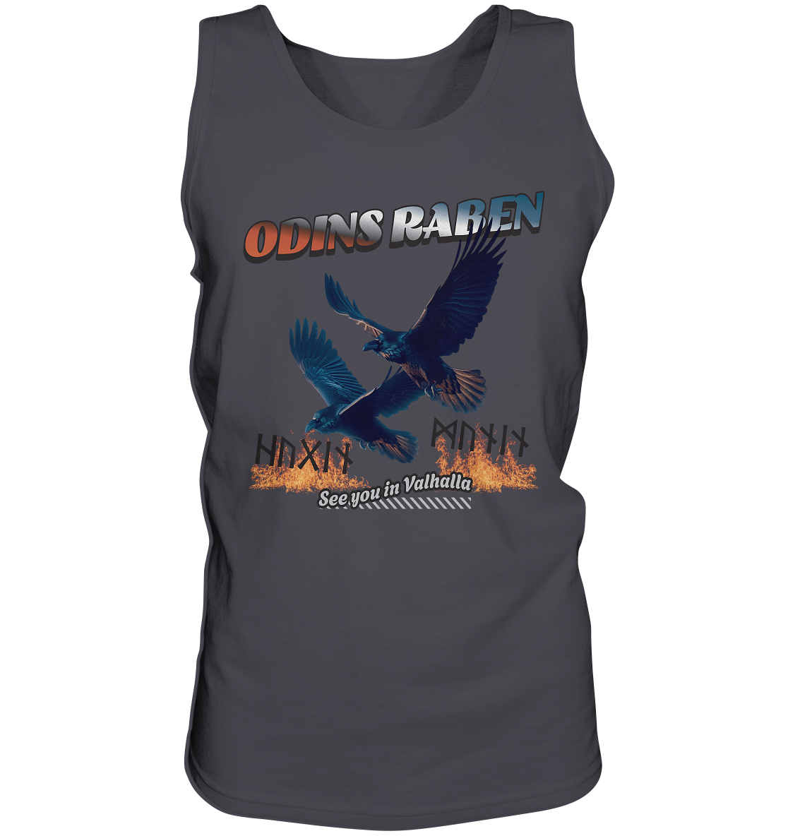 Raben Odins - Hugin und Munin - Tank-Top