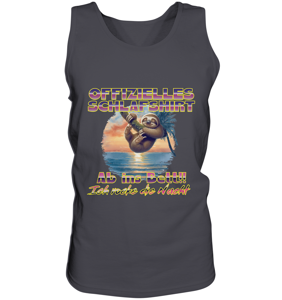 Schlafshirt - Ab ins Bett - Tank-Top