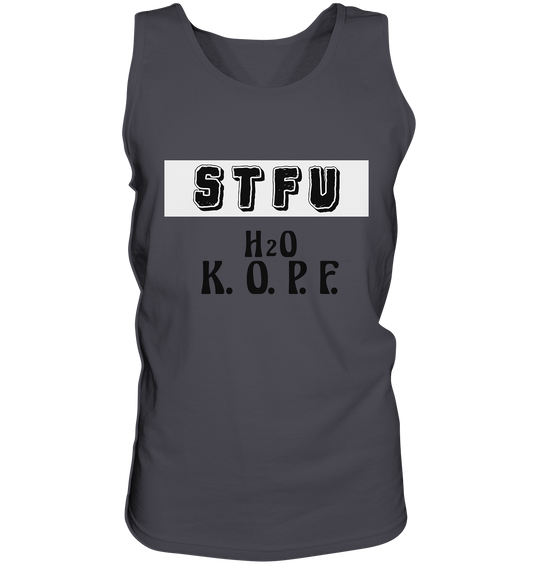 FRECHES "STFU" WASSERKOPF - Tank-Top