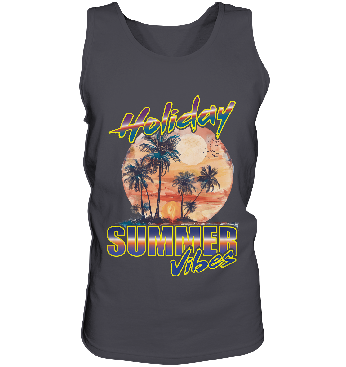 Urlaubs Shirt Holiday Summer Vibes - Tank-Top