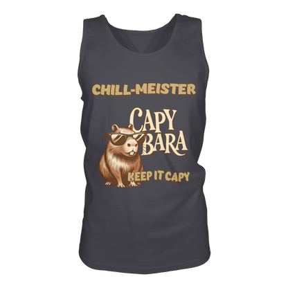 Chill-Meister Capybara – Keep it Capy (Bio & Premium) - Tank-Top